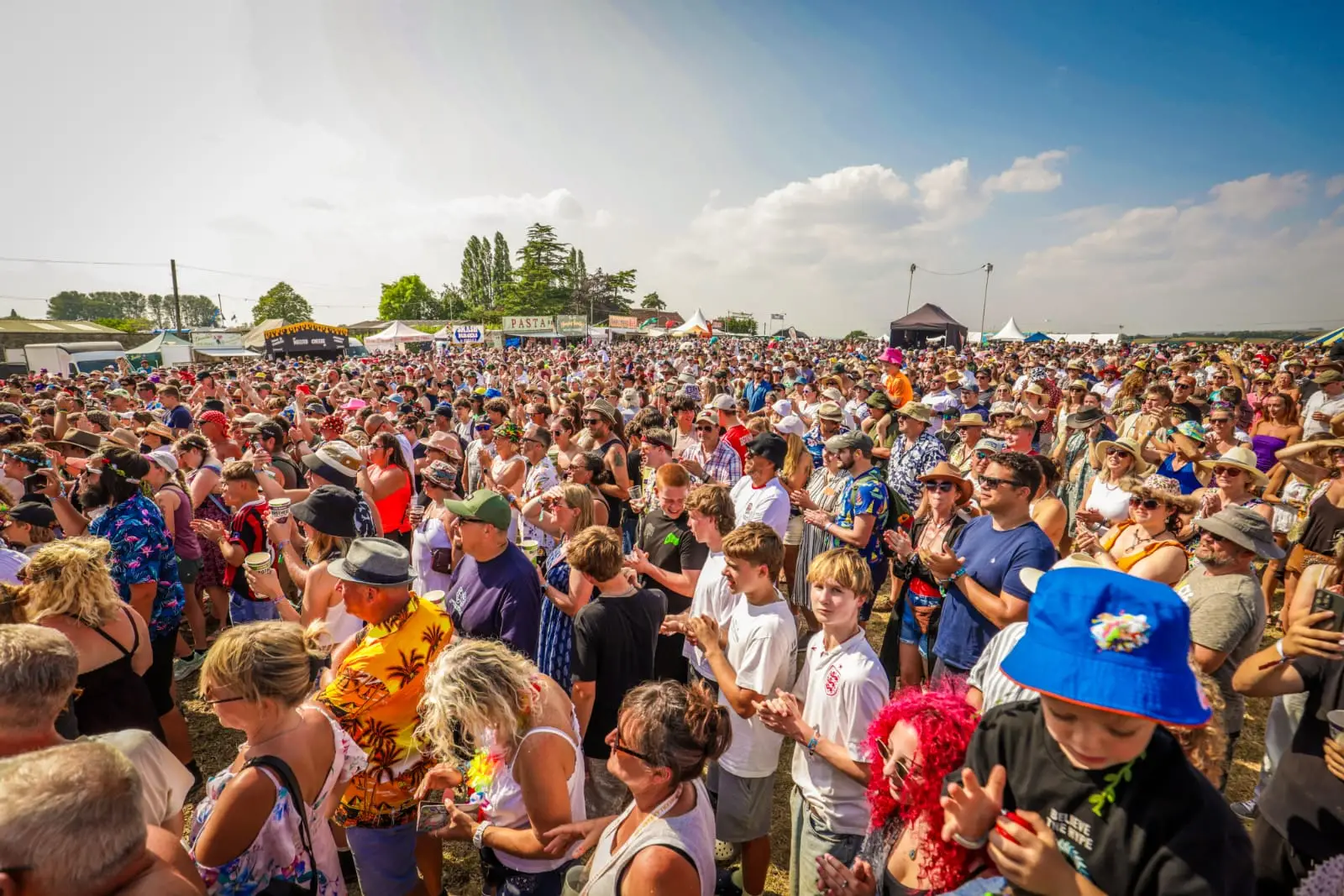 The crowd at The Godney Gathering